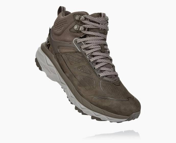 Botas Montaña Hoka Challenger Mid GORE-TEX Anchos Mujer Marrom | Mexico-1709486