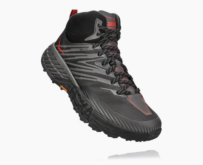 Botas Montaña Hoka Speedgoat Mid GORE-TEX 2 Hombre Grises | Mexico-1582704