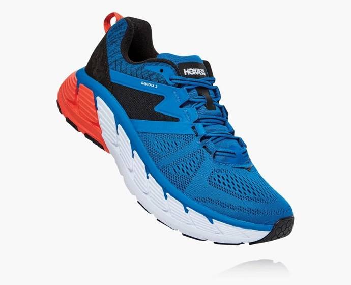 Tenis Para Correr En Carretera Hoka Gaviota 2 Anchos Hombre Azules | Mexico-9843261