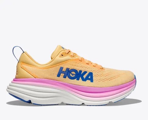 Tenis Para Correr Hoka Bondi 8 Mujer Amarillos Oscuro | Mexico-6024187