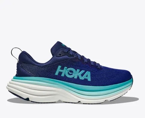 Tenis Para Correr Hoka Bondi 8 Mujer Azules Oscuro | Mexico-7092845