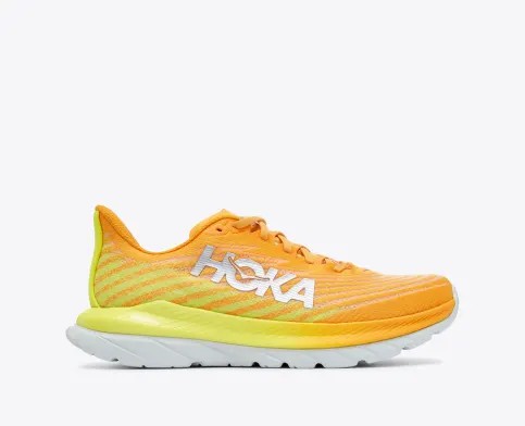Tenis Para Correr Hoka Mach 5 Hombre Amarillos | Mexico-8460137
