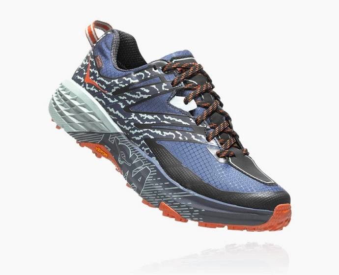 Tenis Para Trail Running Hoka Speedgoat 3 Impermeables Mujer Azules | Mexico-9764302