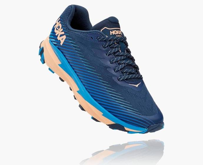 Tenis Senderismo Hoka Torrent 2 Mujer Azul Marino | Mexico-1942850